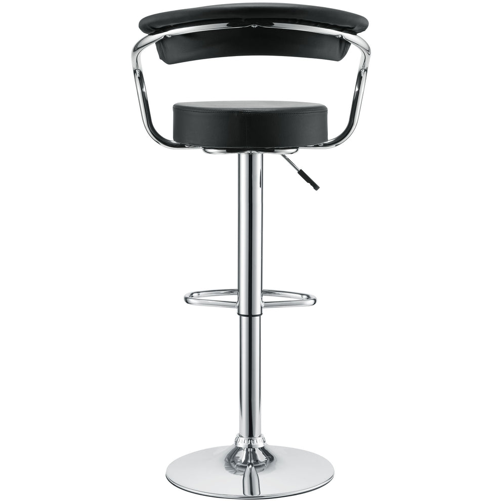 Modway Diner Bar Stool Set of 4 - Black - EEI-932 | Bar Stools | Modishstore - 2