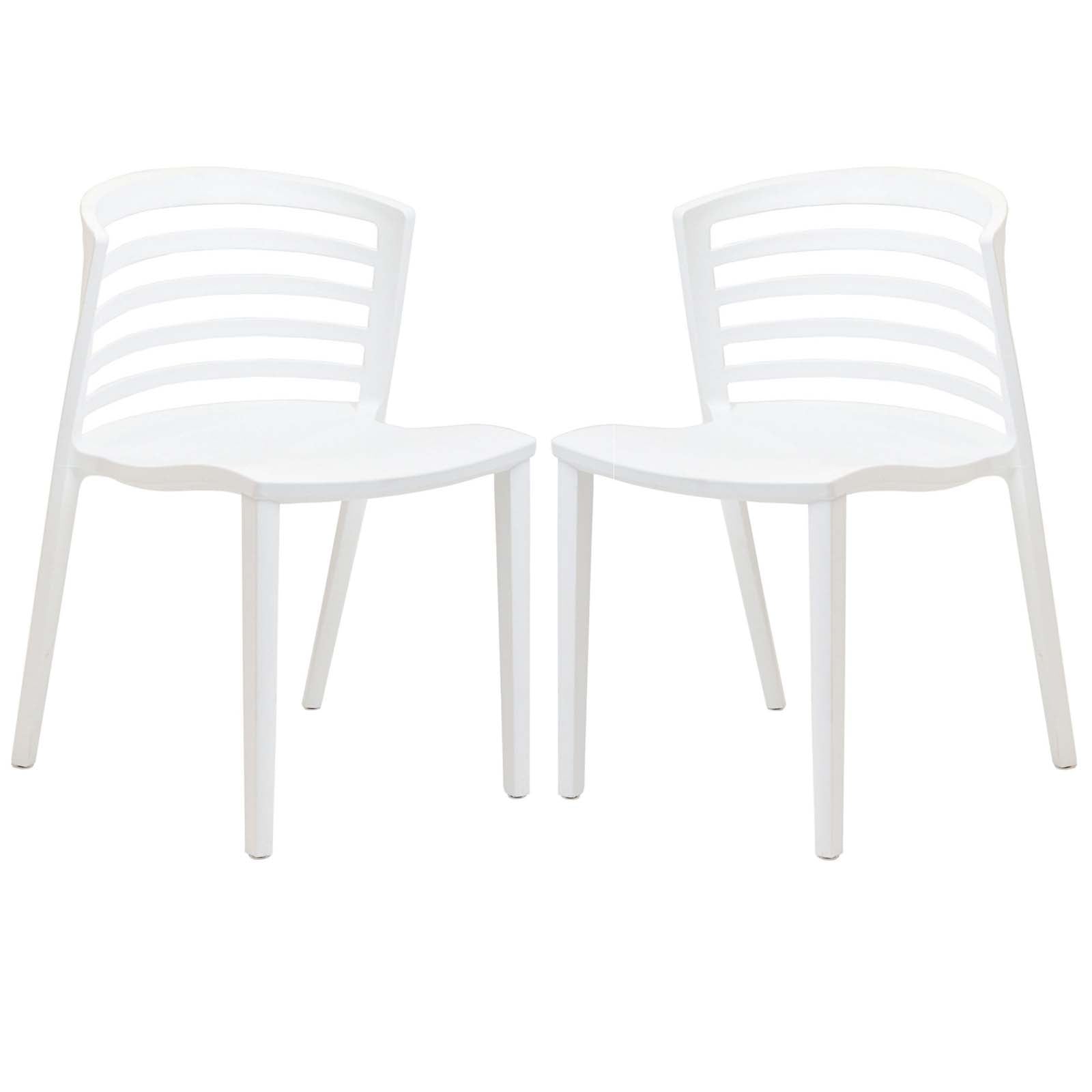 Modway Curvy Dining Chairs - Set of 2 | Dining Chairs | Modishstore-23