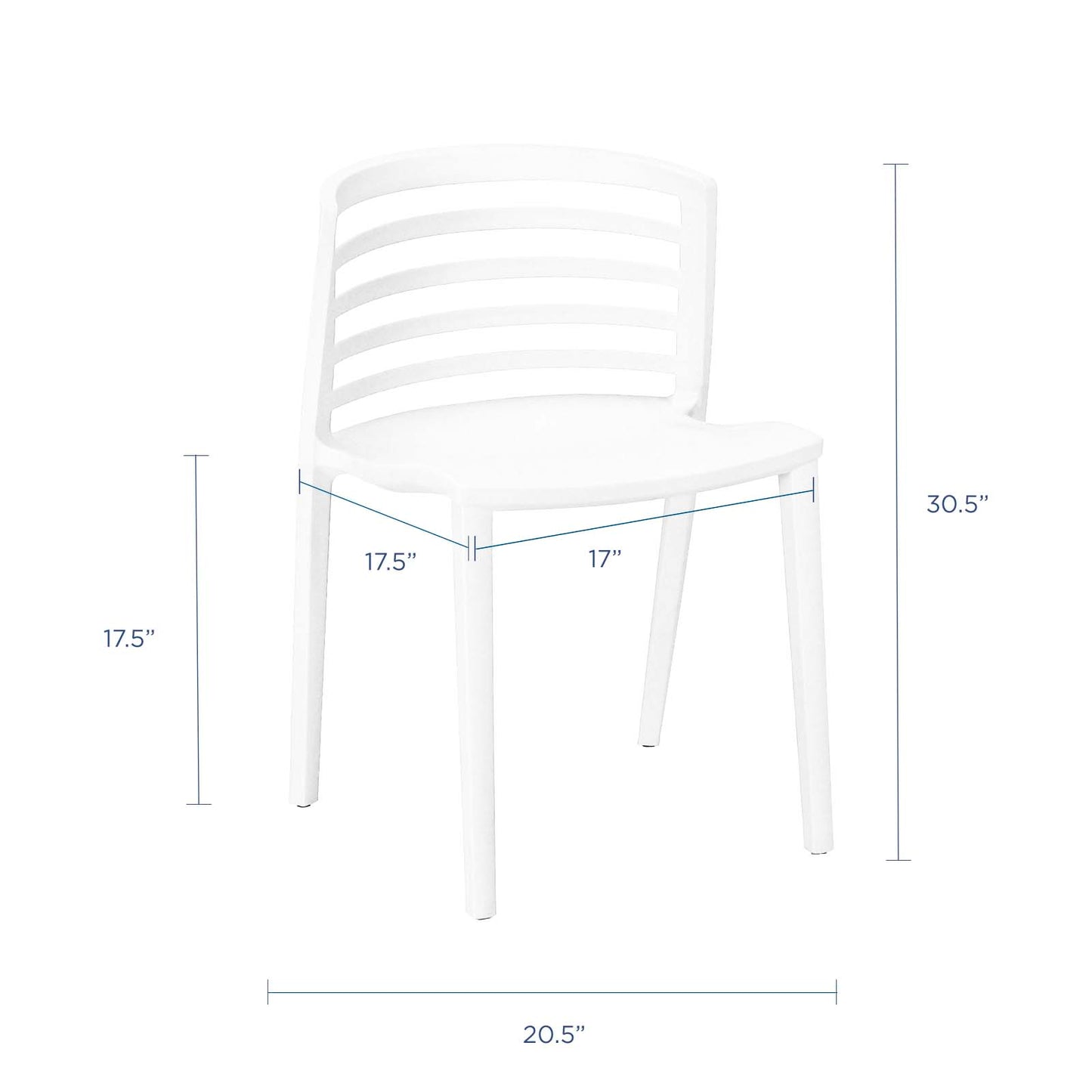Modway Curvy Dining Chairs - Set of 2 | Dining Chairs | Modishstore-8