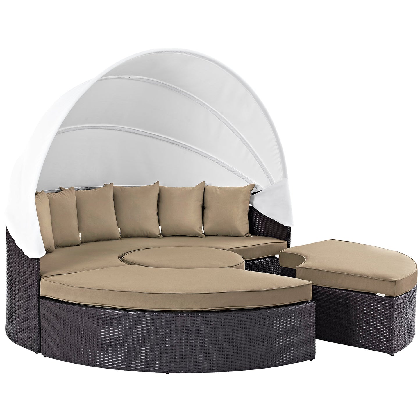 Modway Quest Canopy Outdoor Patio Daybed | Outdoor Patio Daybed | Modishstore-30