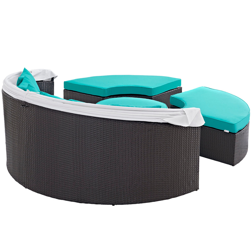 Modway Quest Canopy Outdoor Patio Daybed - EEI-983 | Outdoor Patio Daybed | Modishstore - 21