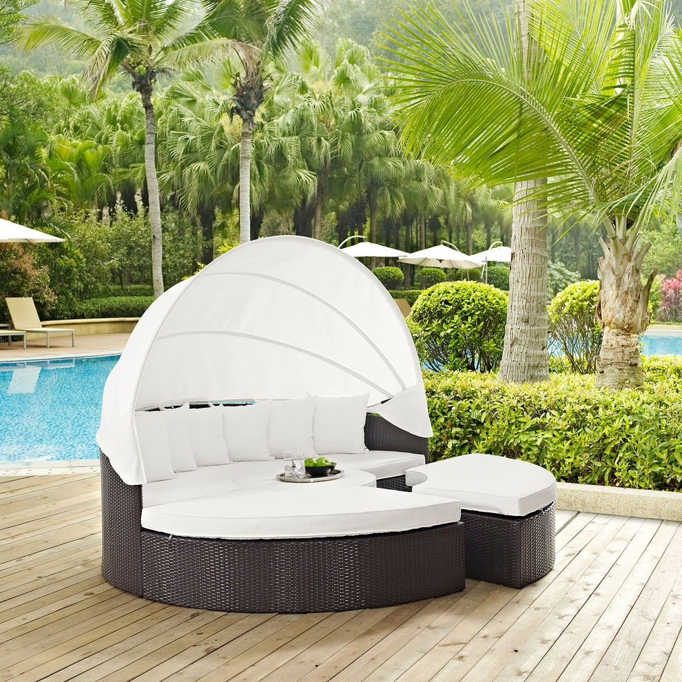 Modway Quest Canopy Outdoor Patio Daybed - EEI-983 | Outdoor Patio Daybed | Modishstore - 29