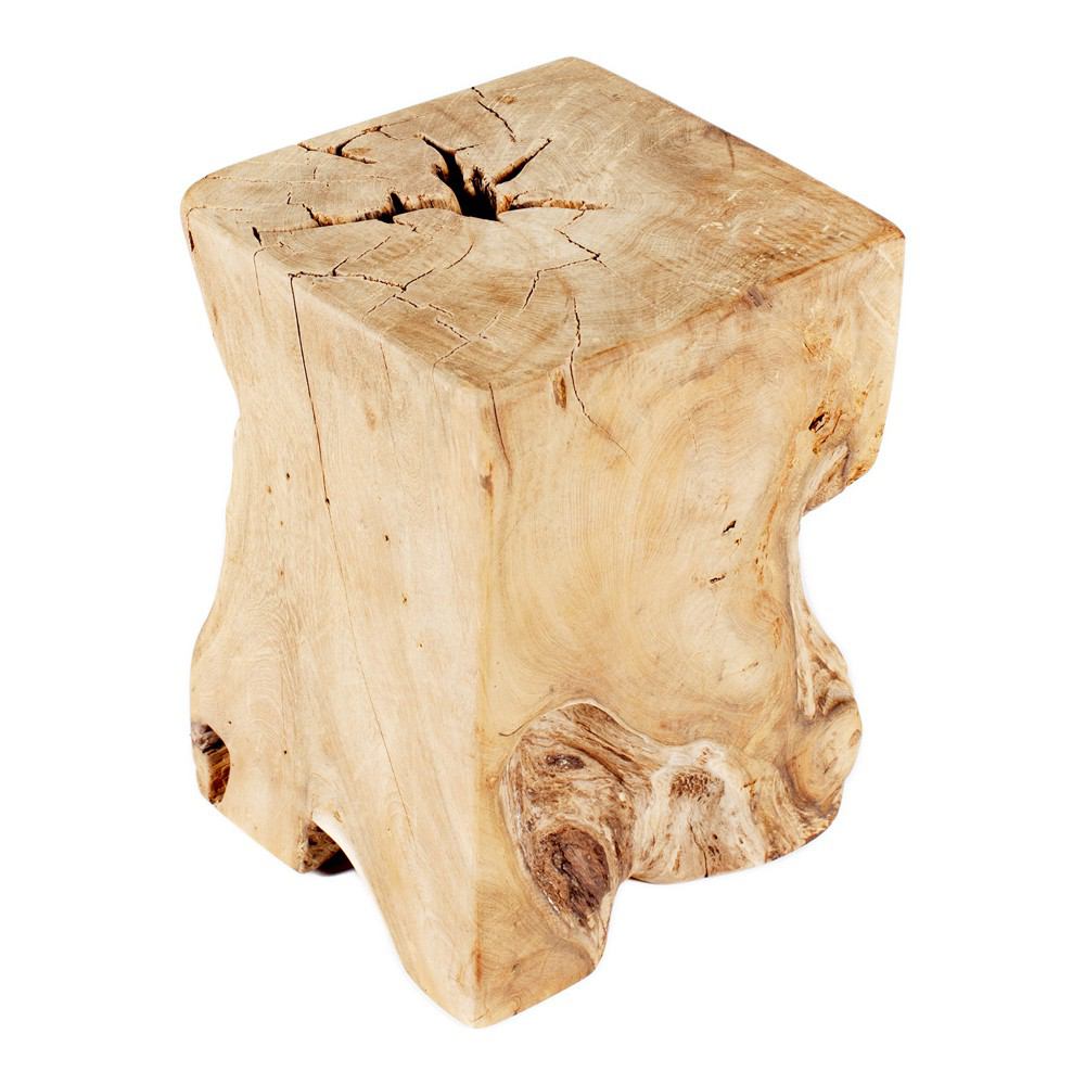 Moe's Home Collection Teak Wood End Table | Modishstore | Side Tables-2