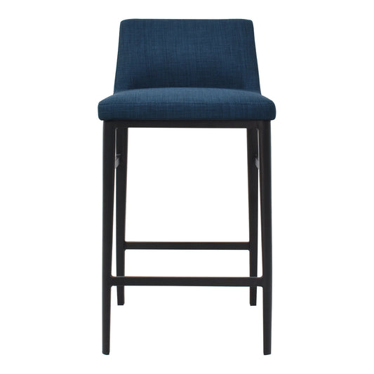 Baron Counter Stool Blue By Moe's Home Collection | Counter Stools | Modishstore - 1