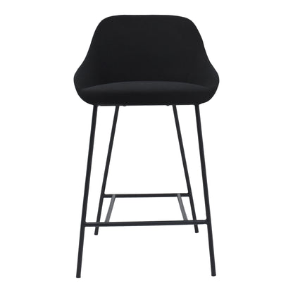 Shelby Counter Stool Black By Moe's Home Collection | Counter Stools | Modishstore - 1