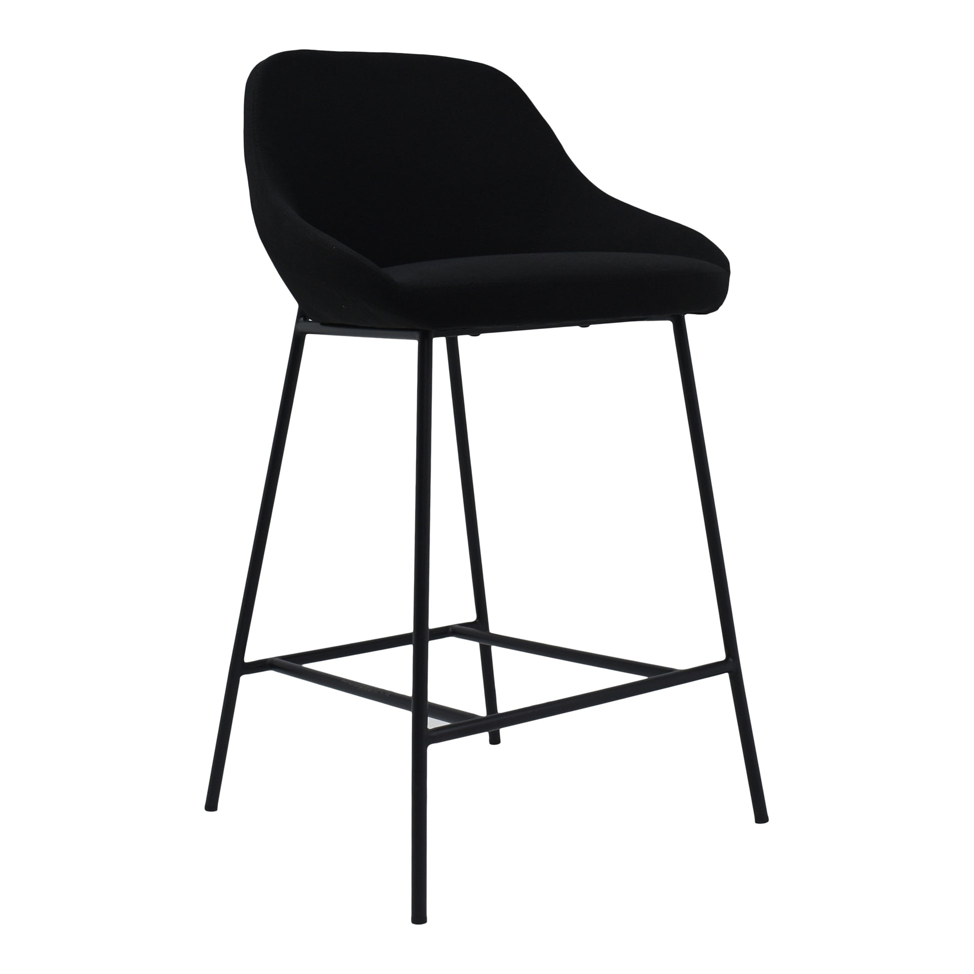 Shelby Counter Stool Black By Moe's Home Collection | Counter Stools | Modishstore - 2