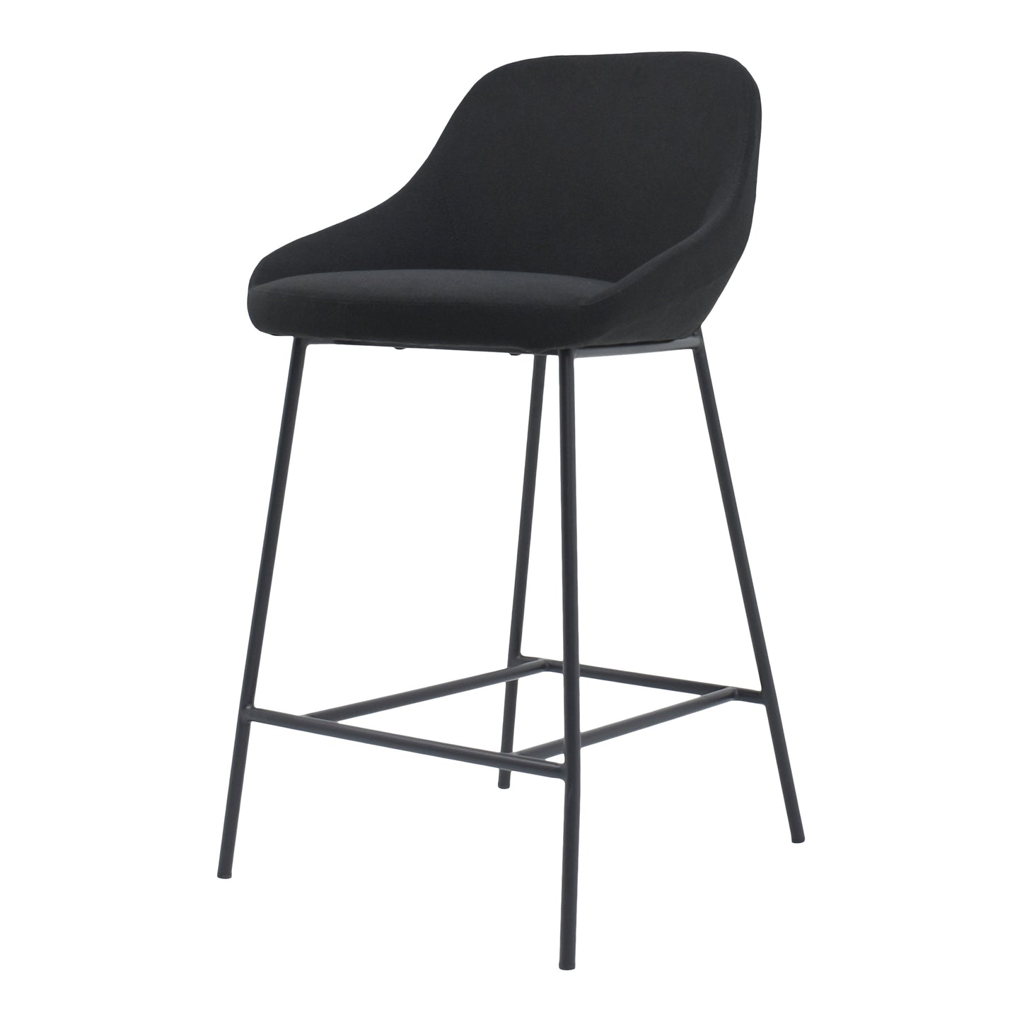 Shelby Counter Stool Black By Moe's Home Collection | Counter Stools | Modishstore - 4