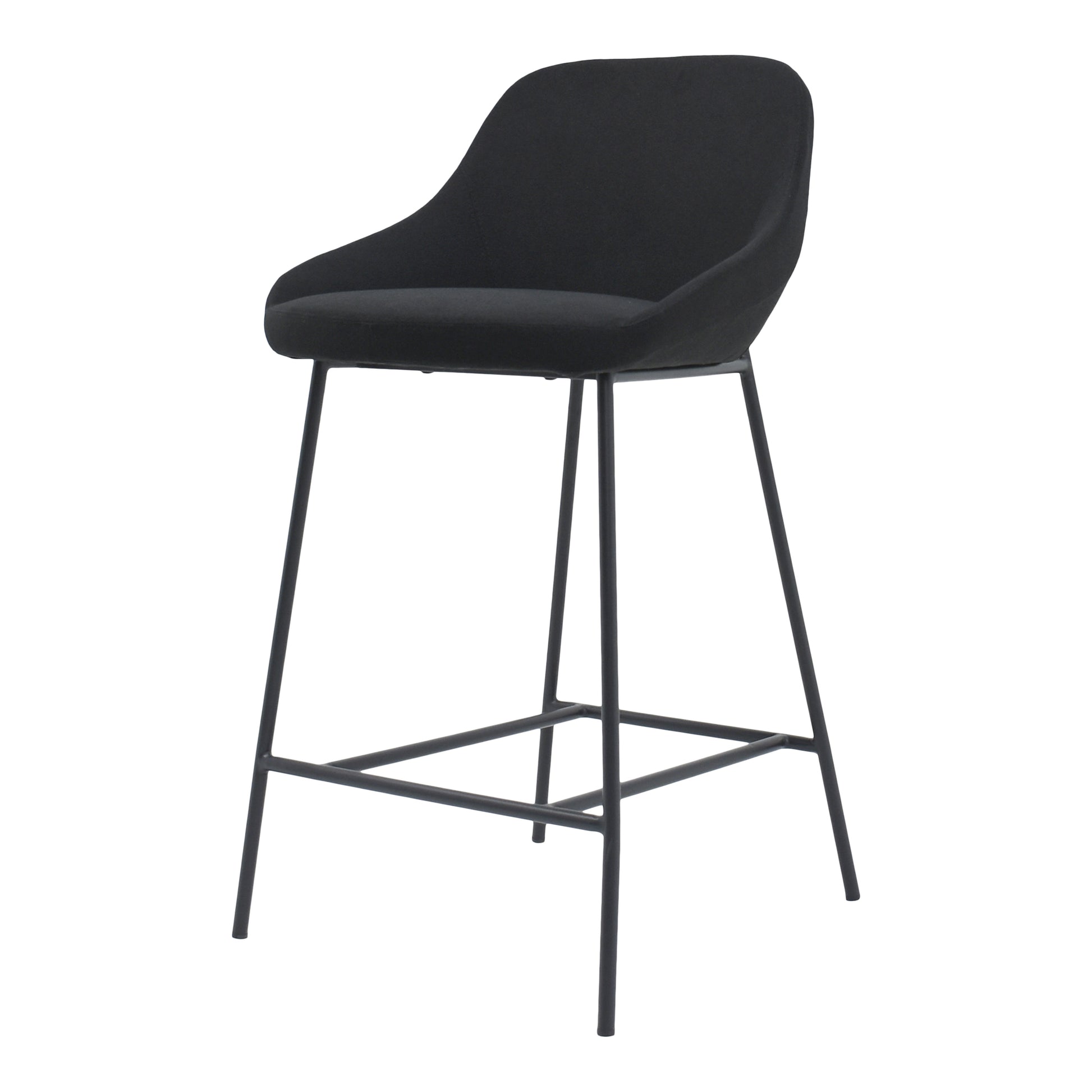 Shelby Counter Stool Black By Moe's Home Collection | Counter Stools | Modishstore - 4