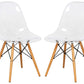 LeisureMod Dover Molded Side Chair, Set of 2 | Side Chairs | Modishstore
