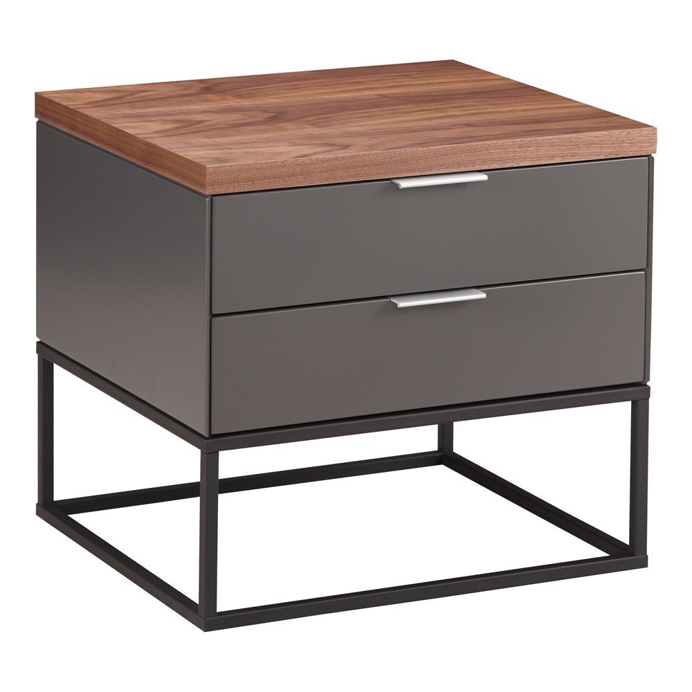 Moe's Home Collection Leroy Side Table With Drawers | Modishstore | Side Tables