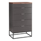 Moe's Home Collection Leroy Tall Cabinet | Modishstore | Cabinets