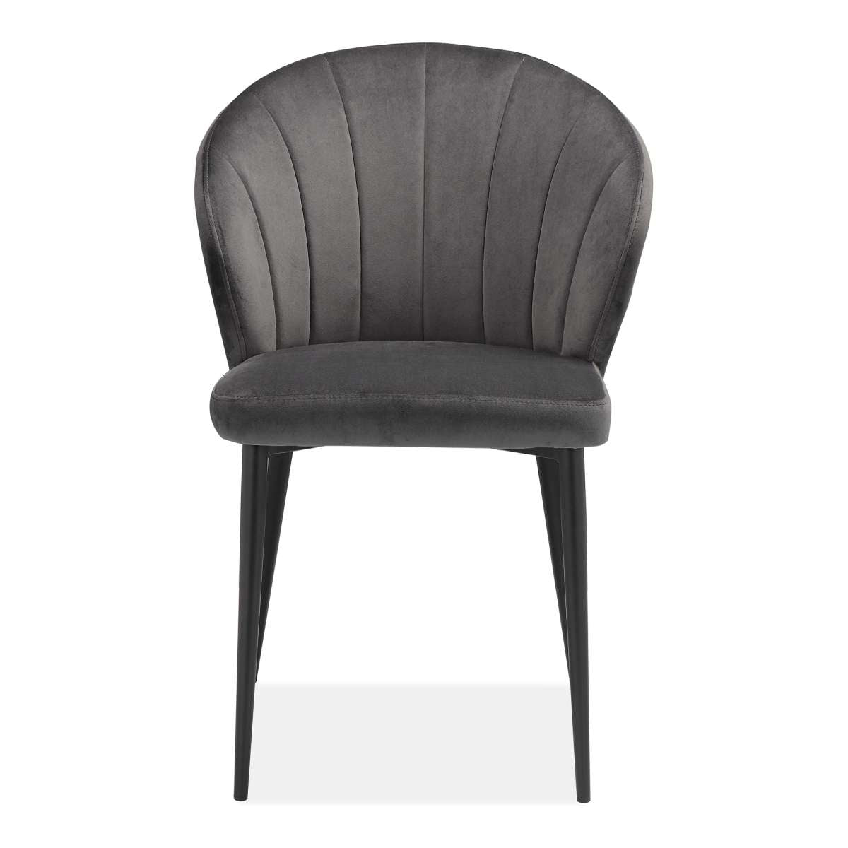 Mags Dining Chair Dark Grey-M2 (Set Of 2) By Moe's Home Collection