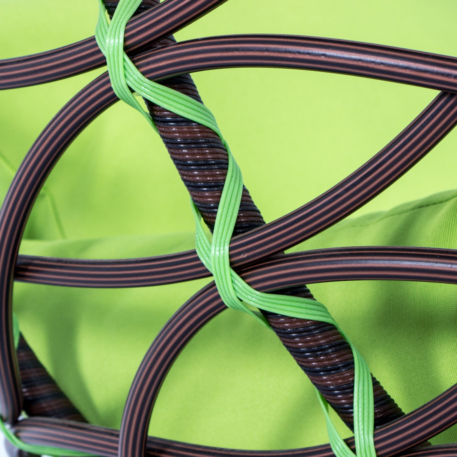 LeisureMod Wicker Hanging Egg Swing Chair Indoor Outdoor Use | Outdoor Porch Swings | Modishstore - 13