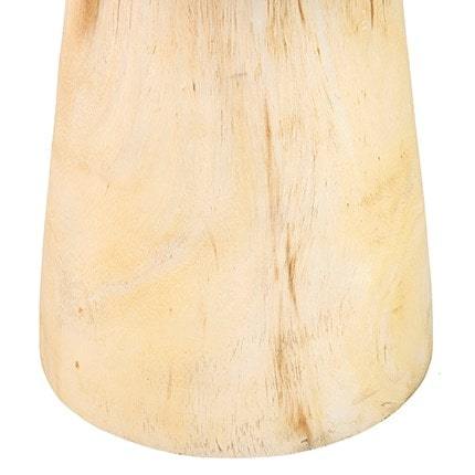 Numa Munggur Wood Side Table - Natural by Jeffan | Side Tables | Modishstore - 4