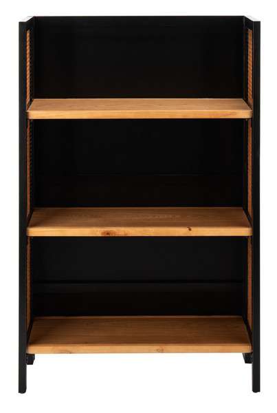Safavieh Franz 3 Shelf Open Top Etagere - Black | Etagere | Modishstore