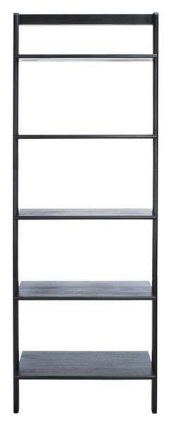 Safavieh Cullyn 5 Tier Leaning Etagere - Black | Etagere | Modishstore - 2