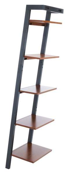 Safavieh Yassi 5 Tier Leaning Etagere - Honey Brown | Etagere | Modishstore - 3