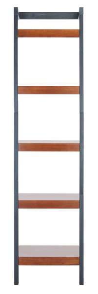 Safavieh Yassi 5 Tier Leaning Etagere - Honey Brown | Etagere | Modishstore - 2