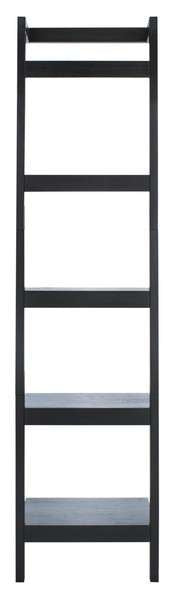 Safavieh Yassi 5 Tier Leaning Etagere - Black | Etagere | Modishstore - 2