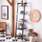 Safavieh Yassi 5 Tier Leaning Etagere - Black | Etagere | Modishstore