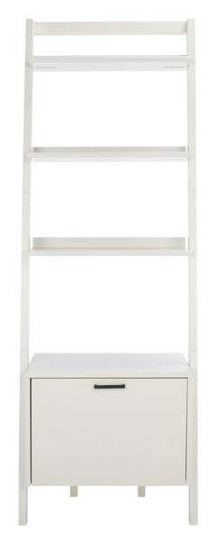 Safavieh Lavina 3 Shelf 1 Door Etagere - White | Etagere | Modishstore - 2