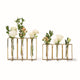 Gold Vase Incl 2 Sizes Set Of 4 By Tozai Home | Vases | Modishstore -2