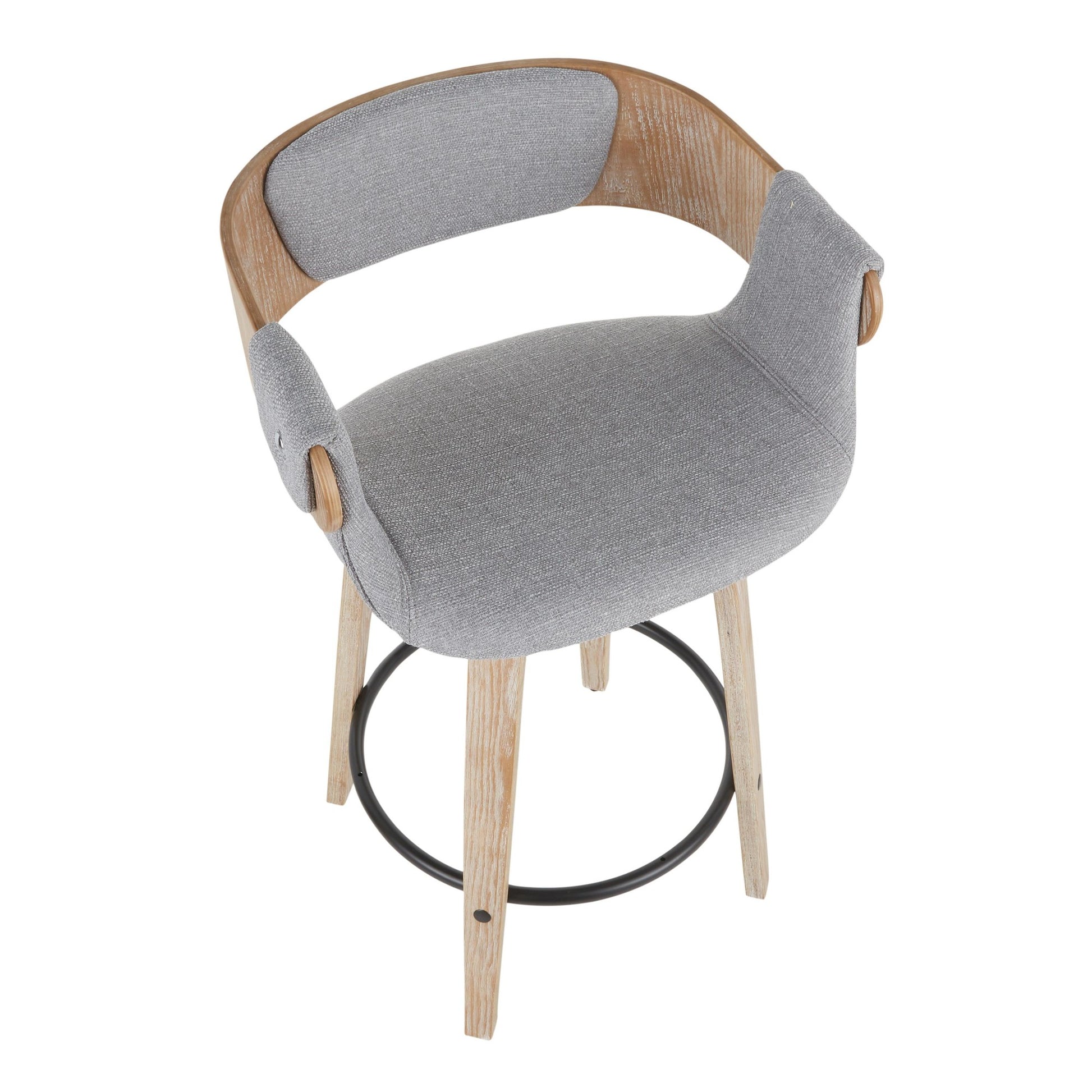 LumiSource Elisa Counter Stool - Set of 2-7