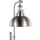 Emery Industrial Floor Lamp in Nickel By LumiSource | Floor Lamps | Modishstore - 4