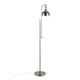 Emery Industrial Floor Lamp in Nickel By LumiSource | Floor Lamps | Modishstore - 2
