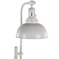 Emery Industrial Floor Lamp in Nickel By LumiSource | Floor Lamps | Modishstore - 12