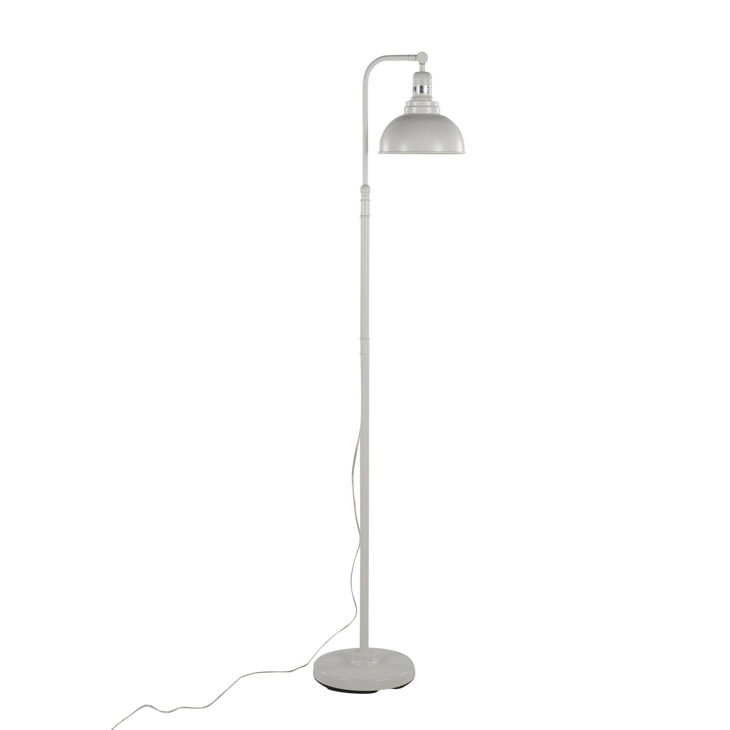 Emery Industrial Floor Lamp in Nickel By LumiSource | Floor Lamps | Modishstore - 15