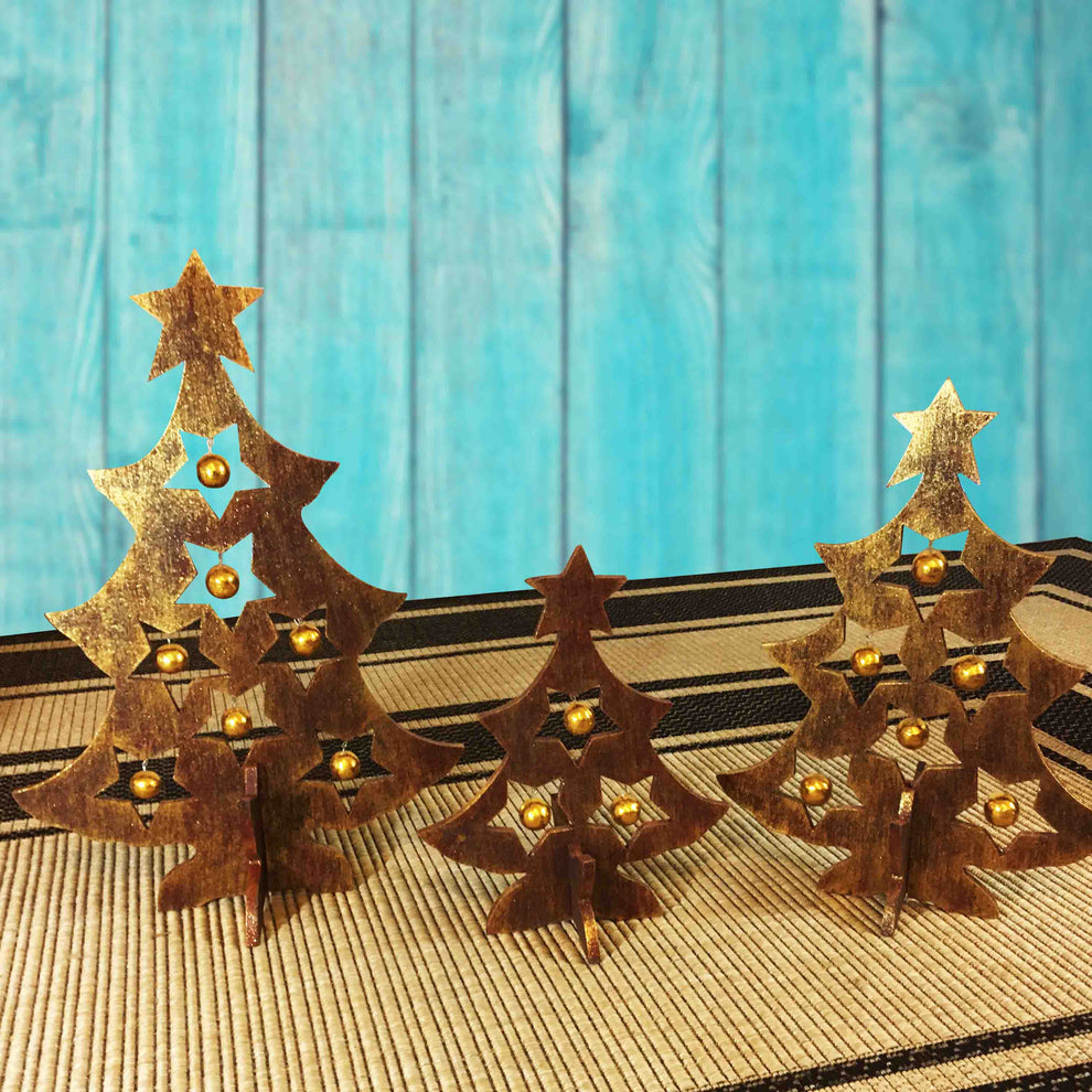 Evergreen Christmas Tree with Golden/Silver Ball Ornaments  ALX102- Red-Gold/Silver/Green-Gold | ModishStore | Christmas Trees | ALX102-RG -8