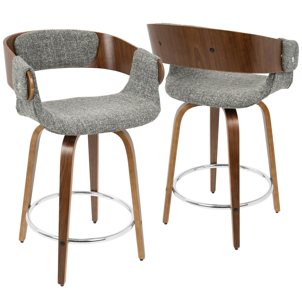 LumiSource Elisa Counter Stool - Set of 2-17