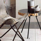 Petrified Wood Tripod Tables | Accent Chairs | Modishstore - 3