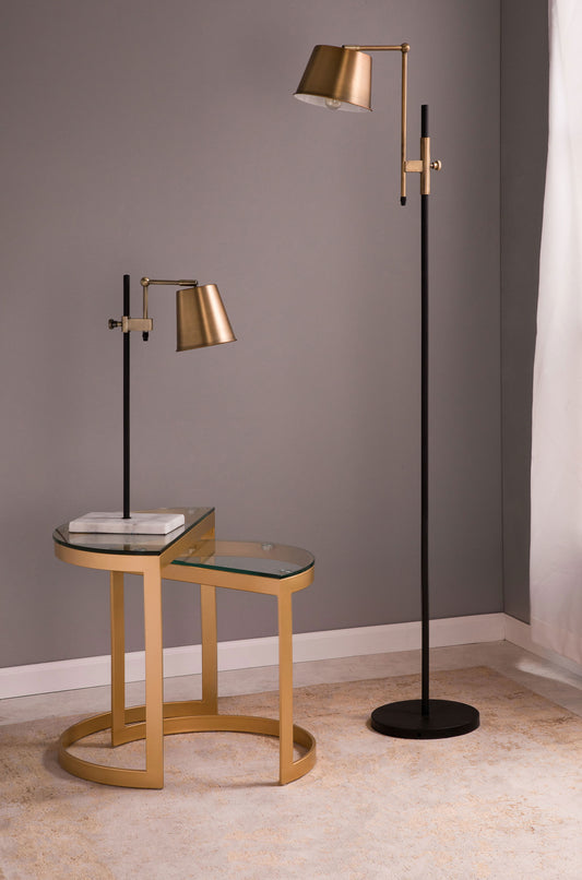 LumiSource Metric Floor Lamp | Modishstore | Floor Lamps