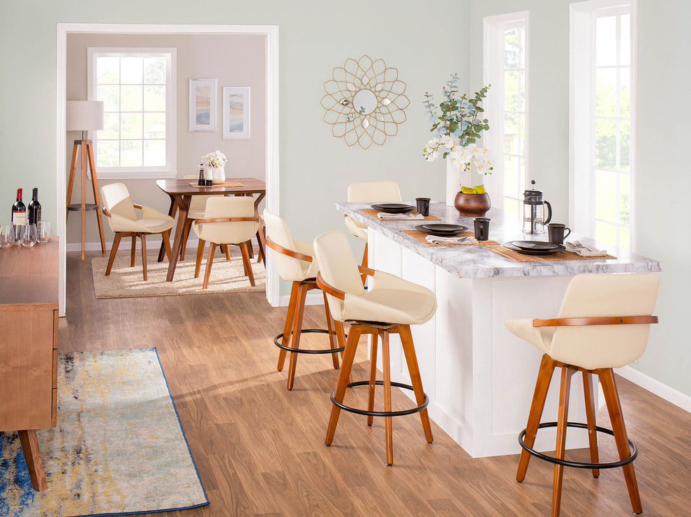 LumiSource Cosmo Counter Stool | Modishstore | Counter Stools