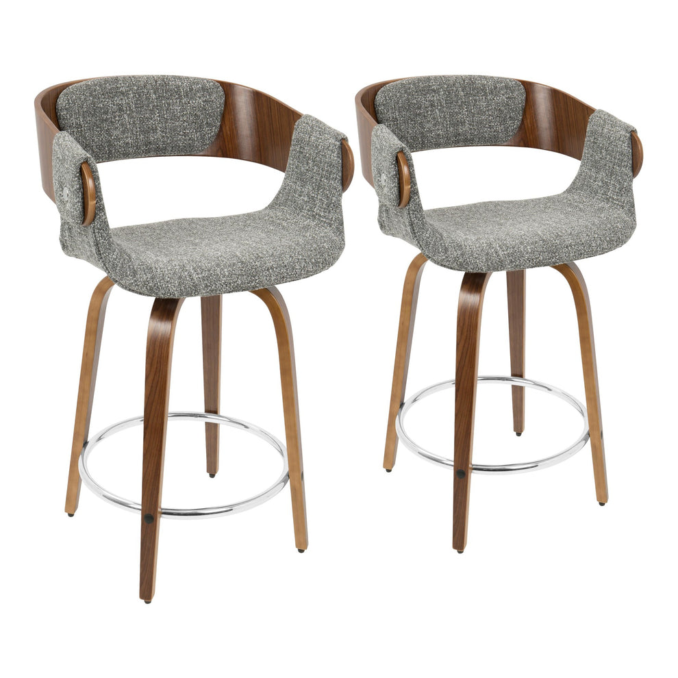 LumiSource Elisa Counter Stool - Set of 2-2