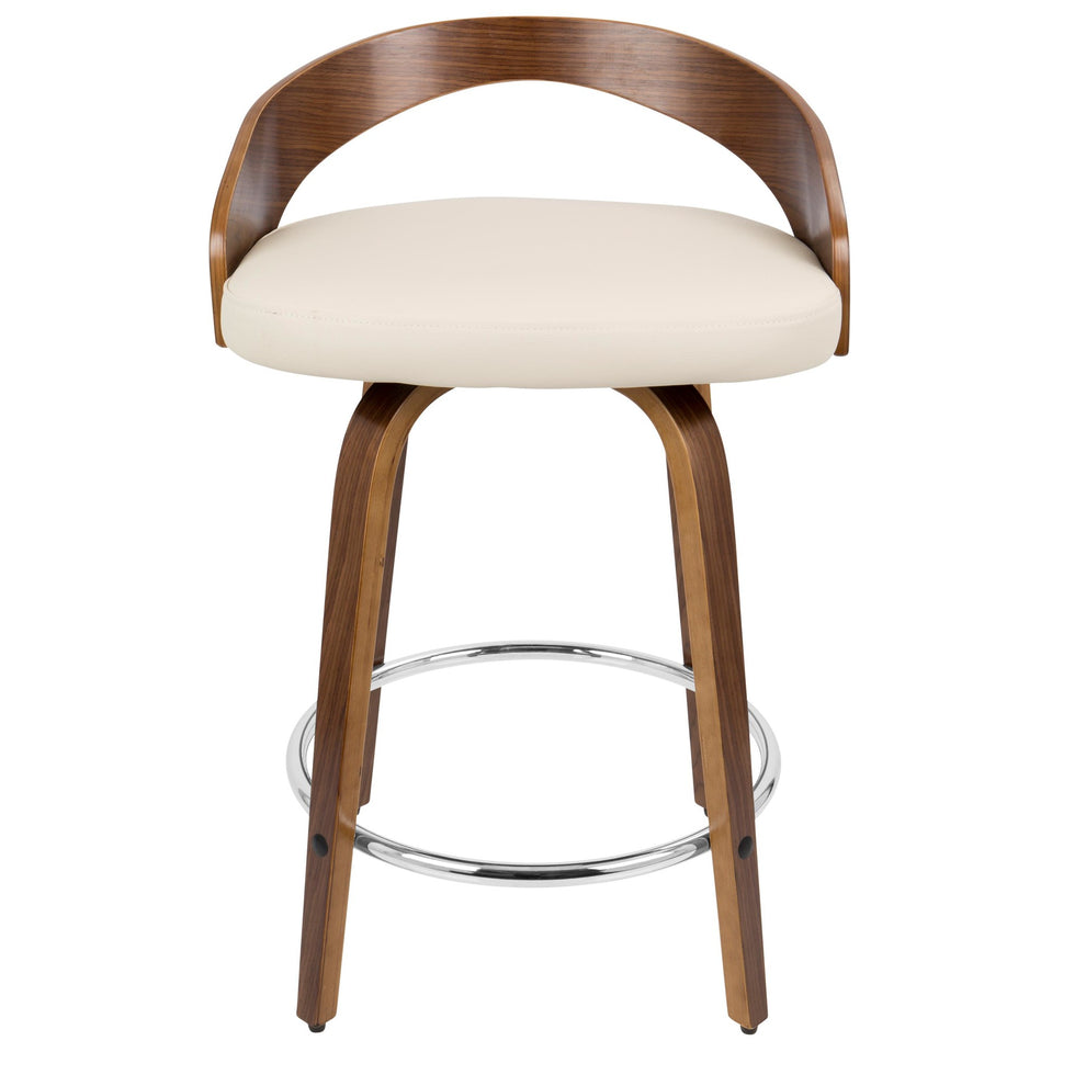 LumiSource Grotto Counter Stool - Set of 2-11