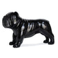 Fiberglass Bulldog MD Indore Sculpture, Black By Gold Leaf Design Group | Animals & Pets |  Modishstore - 6