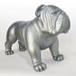 Fiberglass Bulldog MD Sculpture, Silve By Gold Leaf Design Group | Animals & Pets | Modishstore - 5