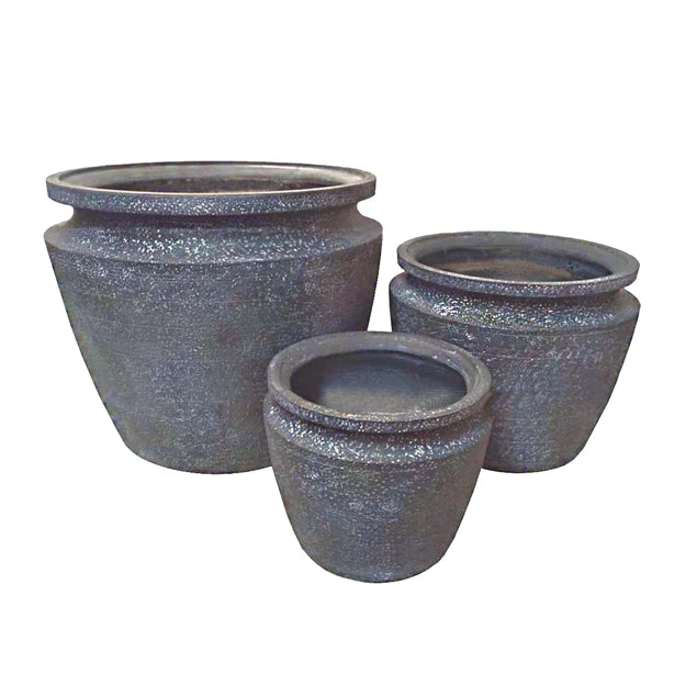 Roma Planter, Set Of 3 Distresse By Gold Leaf Design Group | Outdoor Planters, Troughs & Cachepots | Modishstore - 2