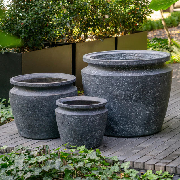 Roma Planter, Set Of 3 Distresse By Gold Leaf Design Group | Outdoor Planters, Troughs & Cachepots | Modishstore