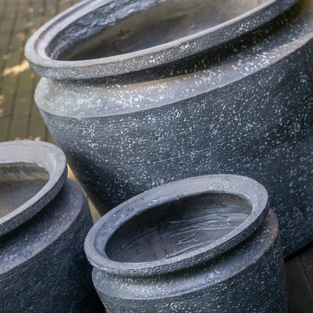 Roma Planter, Set Of 3 Distresse By Gold Leaf Design Group | Outdoor Planters, Troughs & Cachepots | Modishstore - 5