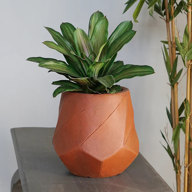 LC Nido Short  Small Terracotta, 11.75"H By Gold Leaf Design Group | Planters, Troughs & Cachepots |  Modishstore