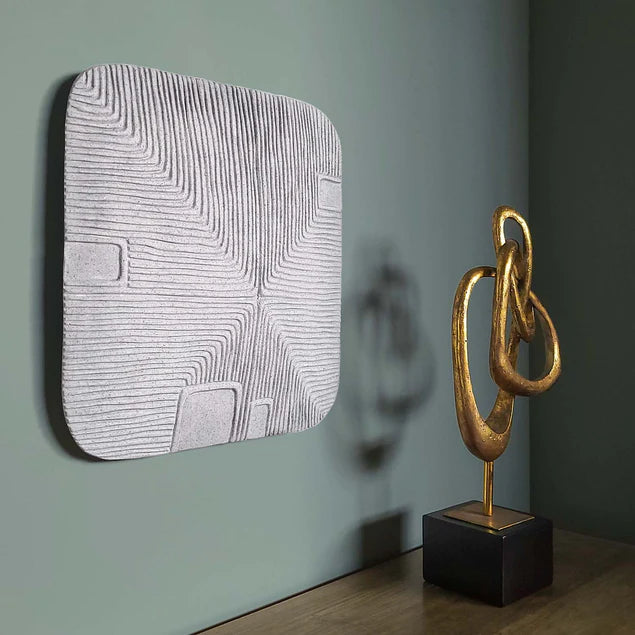 Nasca Lines, 18.6"Sq Wall Art, By Gold Leaf Design Group Set Of 2 | Wall Decor | Modishstore - 4