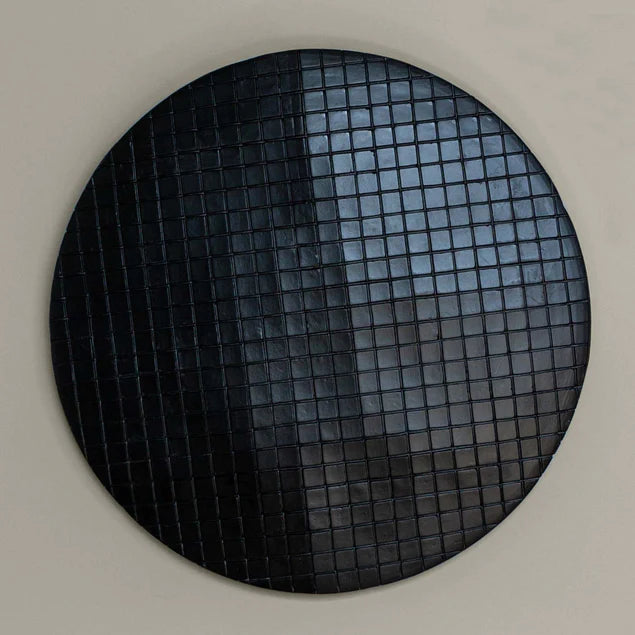 Grid 19.1"D Wall Art, White By Gold Leaf Design Group Set of 2 | Wall Decor | Modishstore - 9