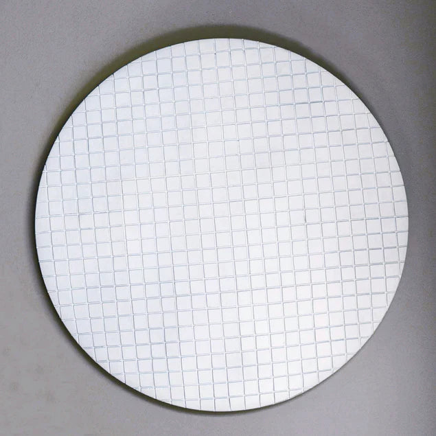 Grid 19.1"D Wall Art, White By Gold Leaf Design Group Set of 2 | Wall Decor | Modishstore - 2