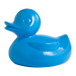 Fiberglass UV  Duck Outdoor Sculpture, Blue By Gold Leaf Design Group | Animals & Pets | Modishstore