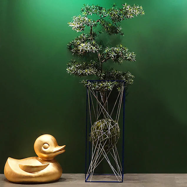 Fiberglass Duck Indore Sculpture, Gold Leaf By Gold Leaf Design Group | Animals & Pets | Modishstore - 4