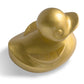 Fiberglass Duck Indore Sculpture, GOLD PAINTE By Gold Leaf Design Group | Animals & Pets |  Modishstore - 3